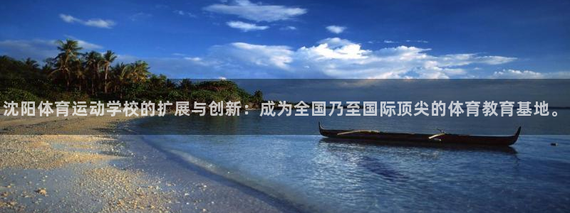  凯发k8国际网站：沈阳体育运动学校的扩展与创新：成为全国乃至